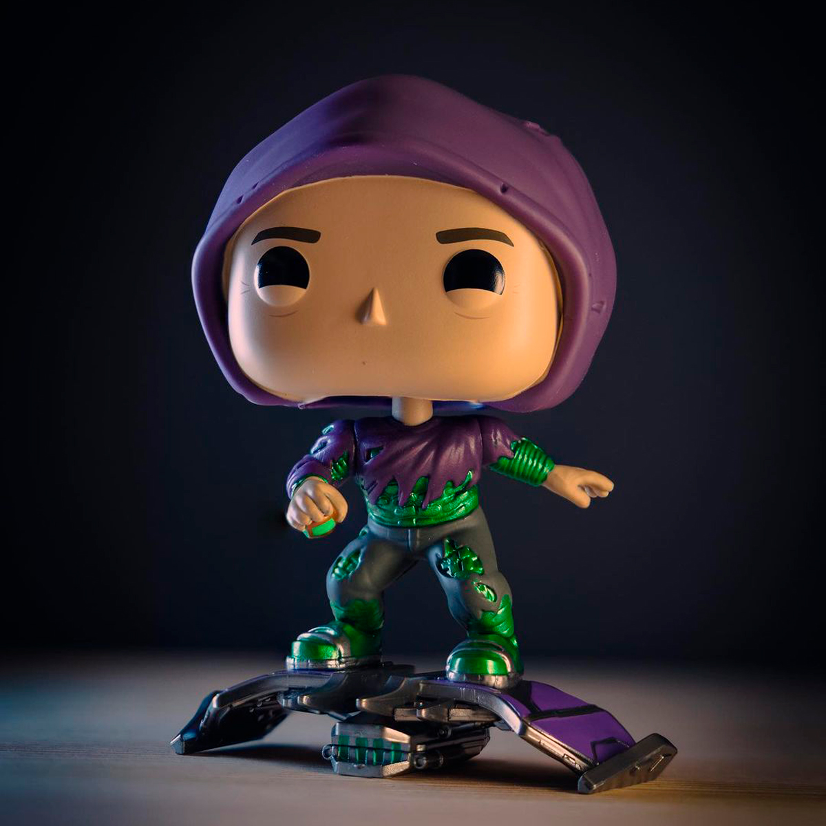 Колекційна ігрова фігурка Funko POP Spider-Man No Way Home Goblin 114 мм — превʼю 3