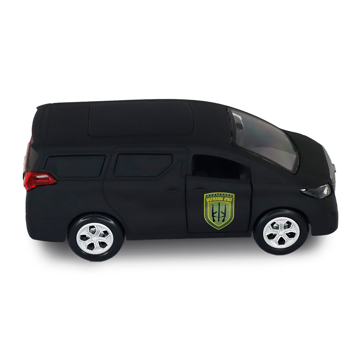 Колекційна автомодель Toyota Alphard Шеврони Героїв УДА 1:40 металева — превʼю 12