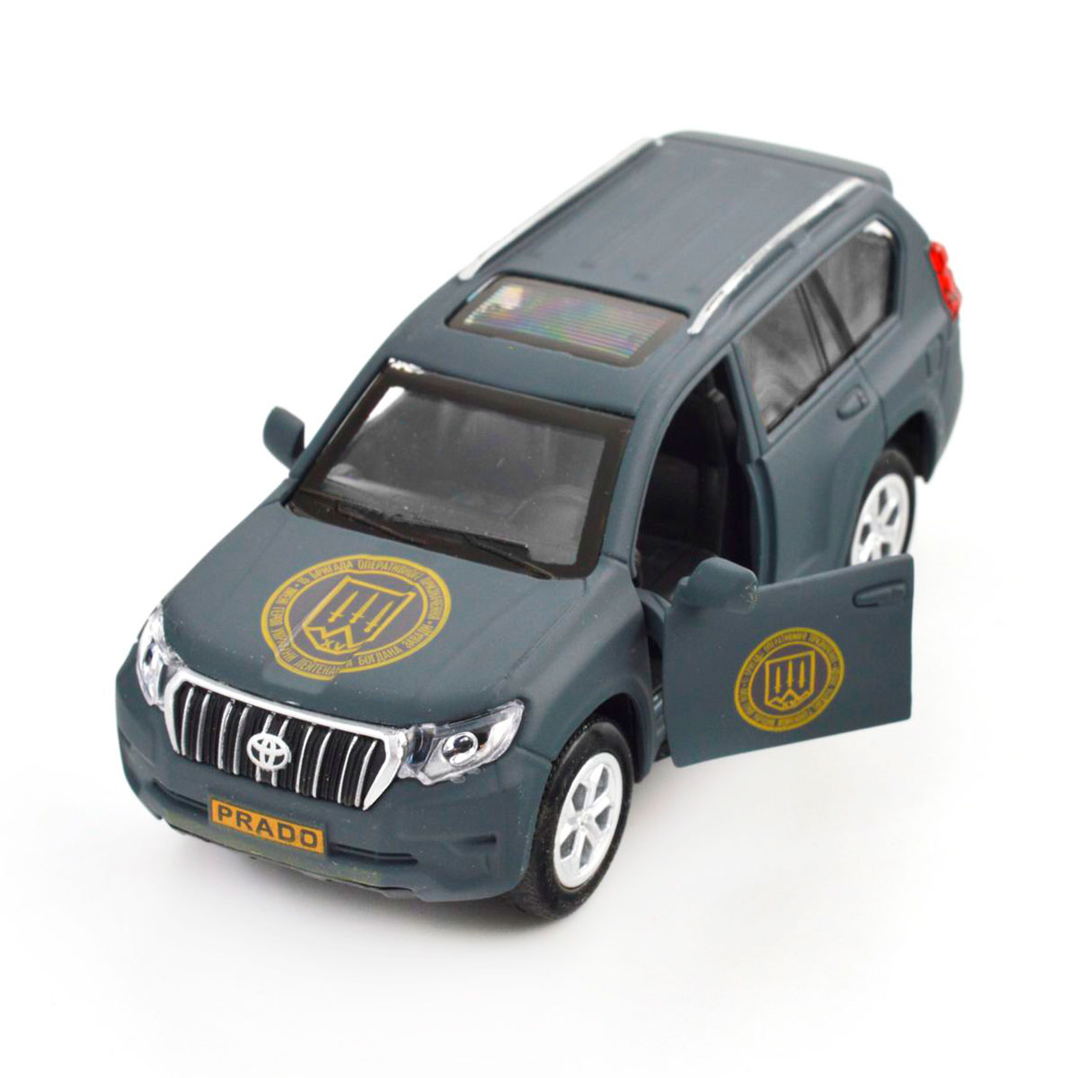Машинка металева Toyota Prado Кара-Даг TechnoDrive 1:40 Шеврони Героїв — превʼю 16