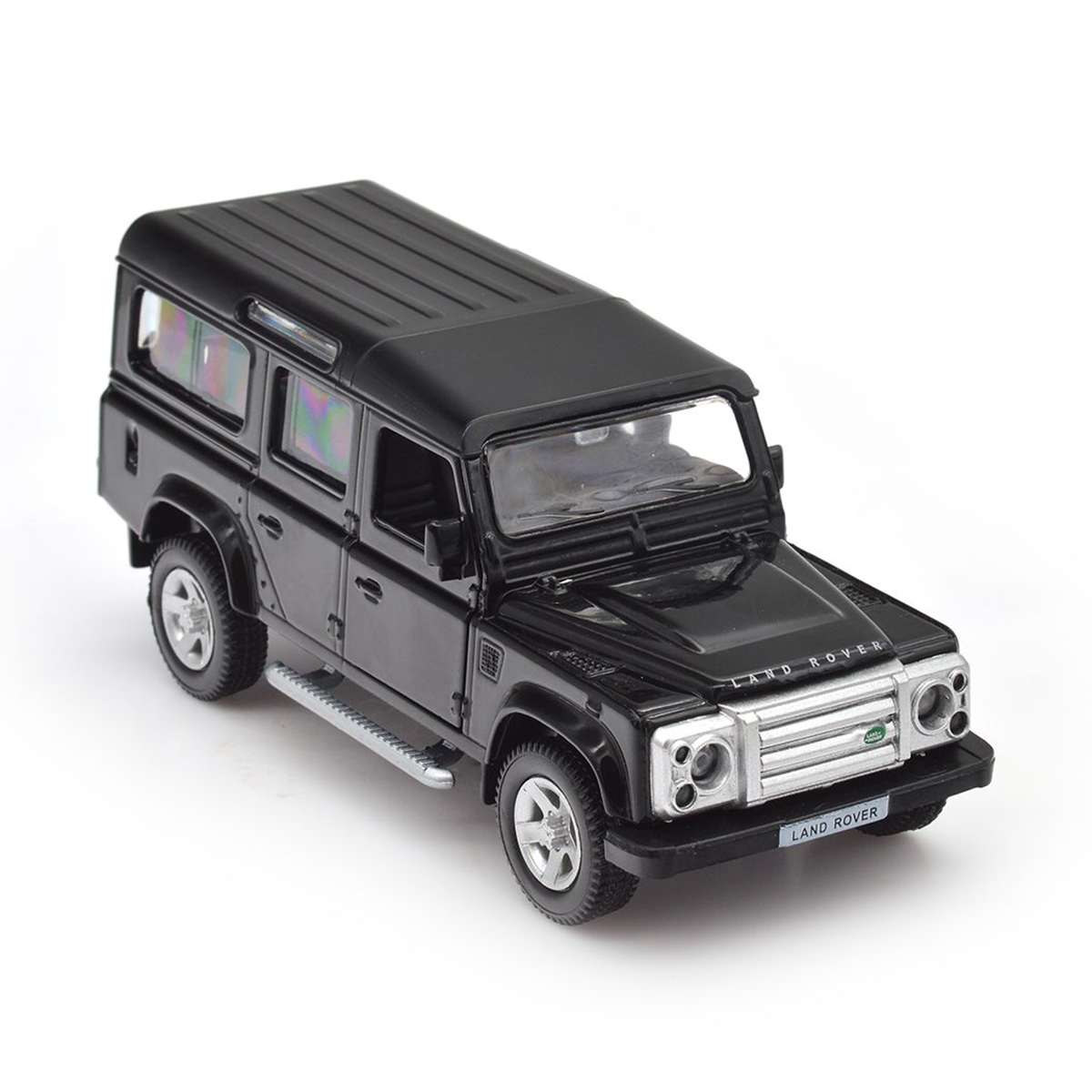Автомодель Techno Drive Land Rover Defender 110 металева 1:32 Чорна — превʼю 8