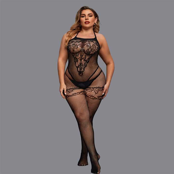 Спокусливий бодистокінг з відкритим доступом L-XL-XXL