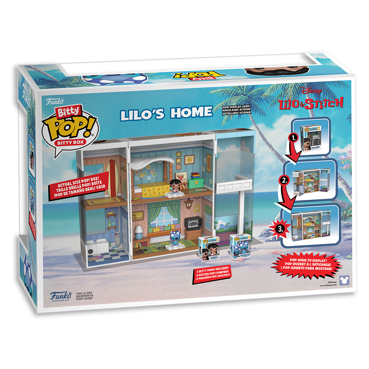 Ігровий набір Bitty POP! Будиночок Ліло Funko для колекціонерів 15,8 см — превʼю 6
