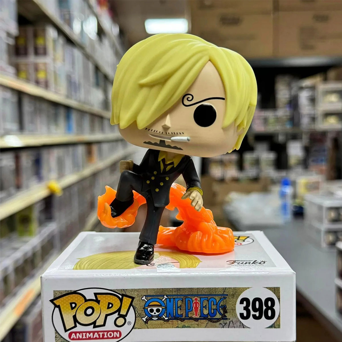 Ігрова фігурка Funko POP! cерії Великий куш - Санджі — превʼю 4