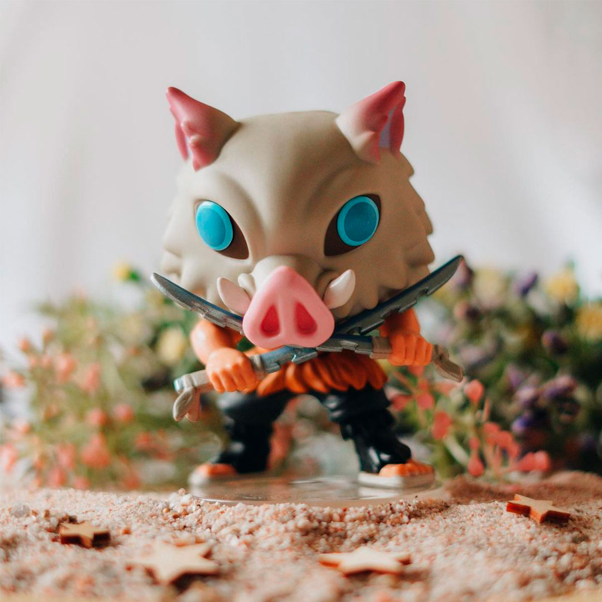 Колекційна ігрова фігурка Inosuke Hashibira - Demon Slayer - Funko POP — превʼю 3