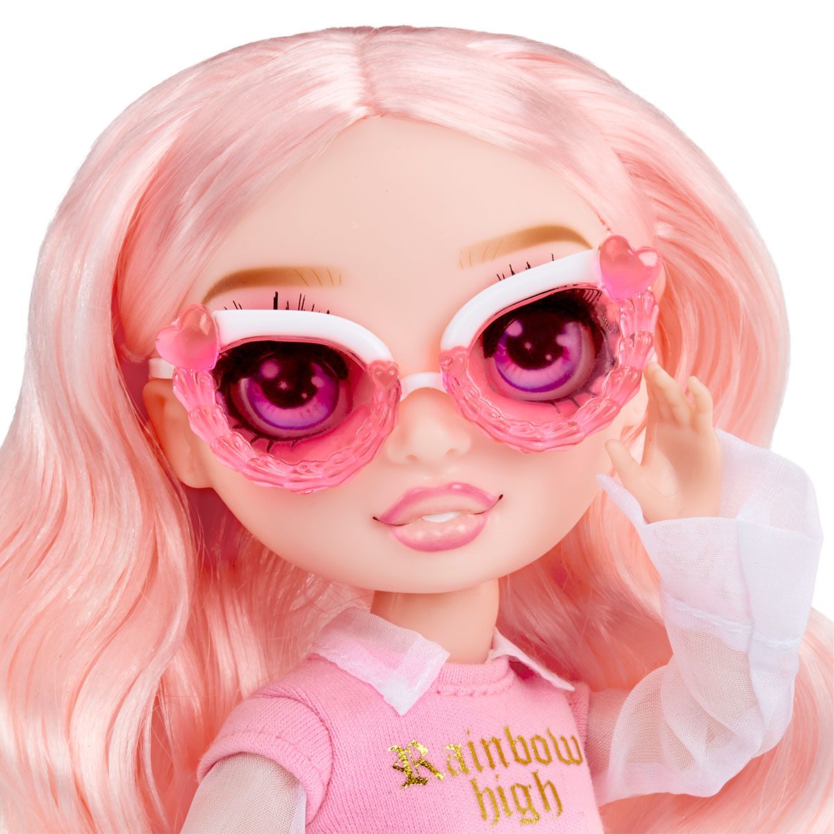 Ігровий набір з лялькою Creative Crystals Белла Rainbow High рожева — превʼю 7