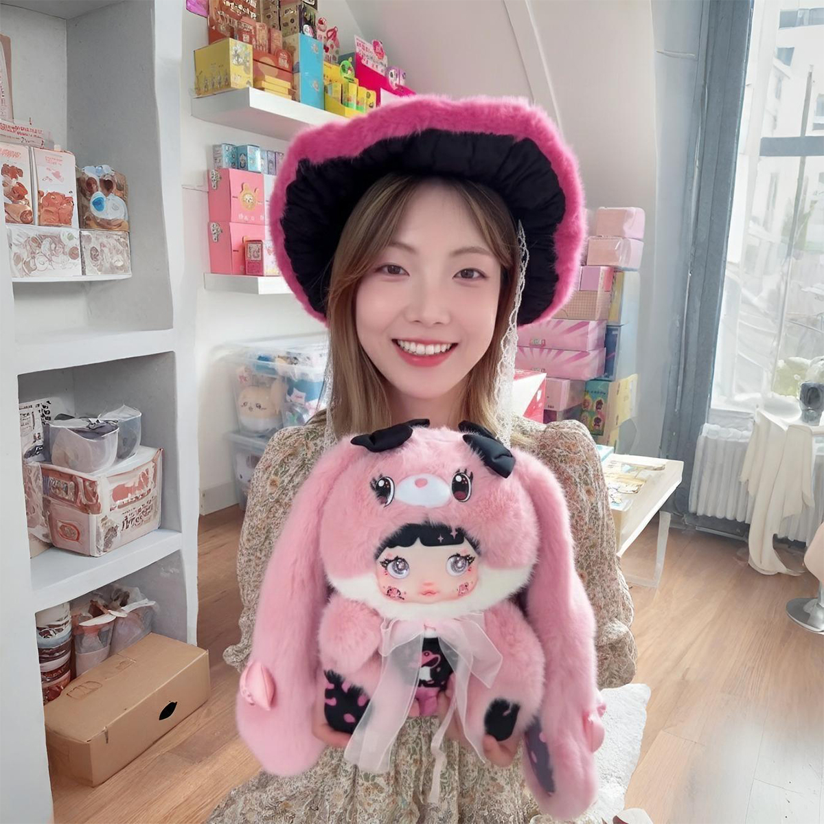 М'яка іграшка POP TOP Hi TOY – Nommi Mushroom – 32 см — превʼю 5