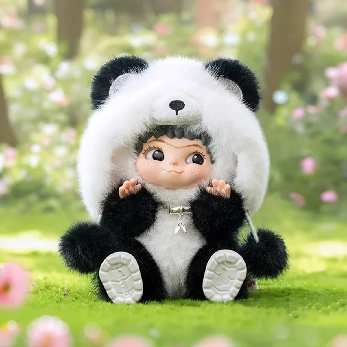 М'яка іграшка POP TOP Wakuku – Панда (Panda) – лімітована серія Letsvan — превʼю 7