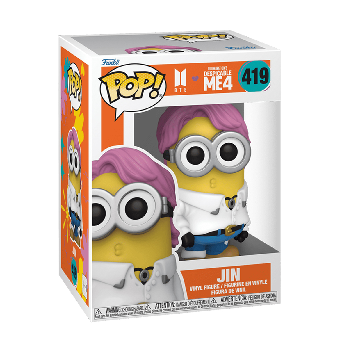 Фігурка Джін (Jin) — Funko Pop — Minions x BTS — превʼю 1