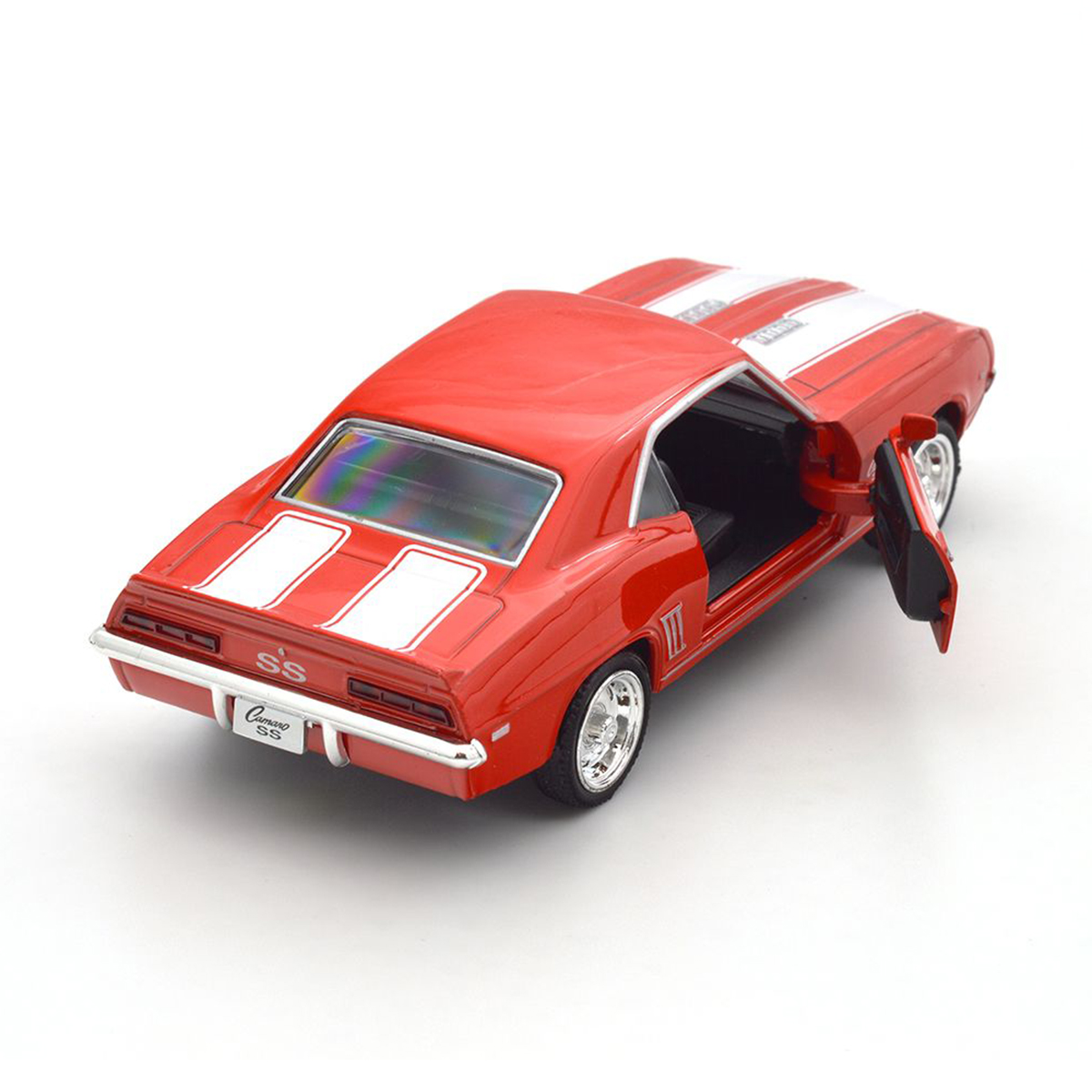 Автомодель Chevrolet Camaro 1969 Techno Drive 1:32 металева Червона — превʼю 10