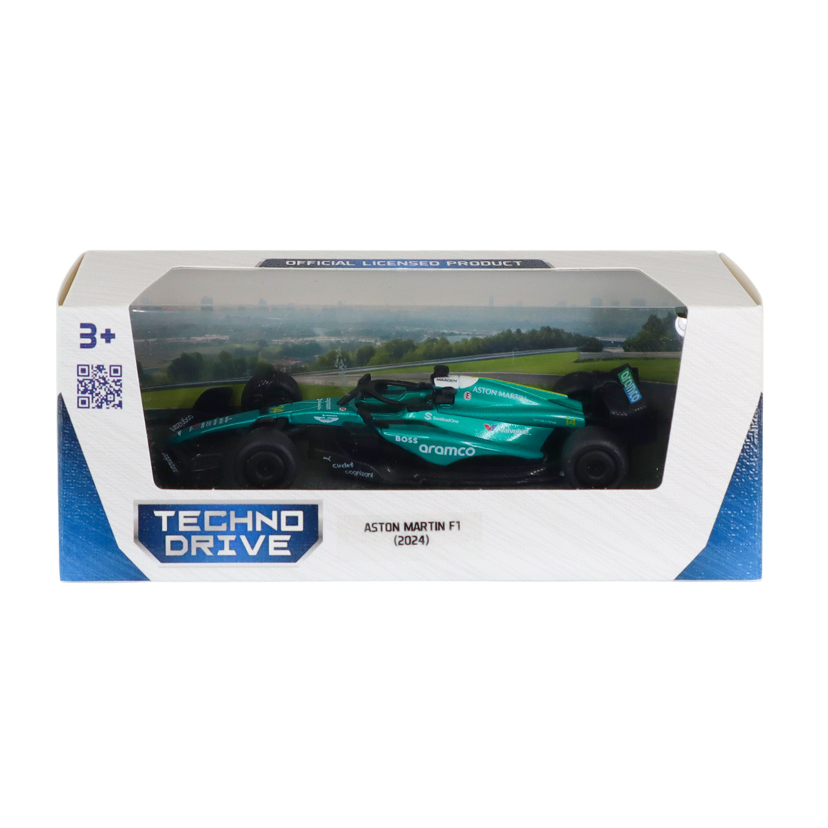 Автомодель Aston Martin F1 2024 Techno Drive 1:43 Бірюзова — превʼю 5