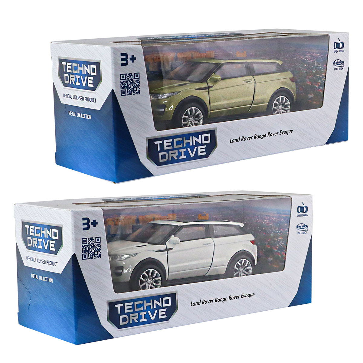 Автомодель Land Rover Range Rover Evoque TechnoDrive 1:43 металева — превʼю 6