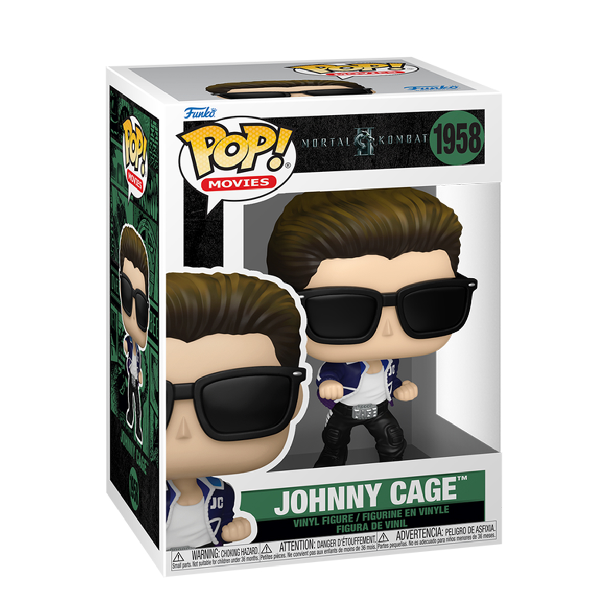 Колекційна ігрова фігурка Funko POP Mortal Kombat - Johnny Cage Джонні Кейдж