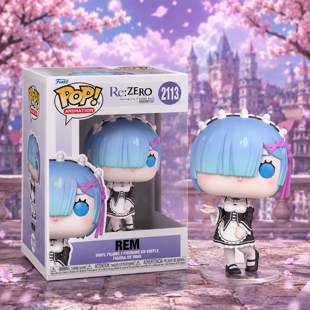 Фігурка Рем (Rem) — Funko Pop — Re:ZERO - Starting Life in Another World — превʼю 4