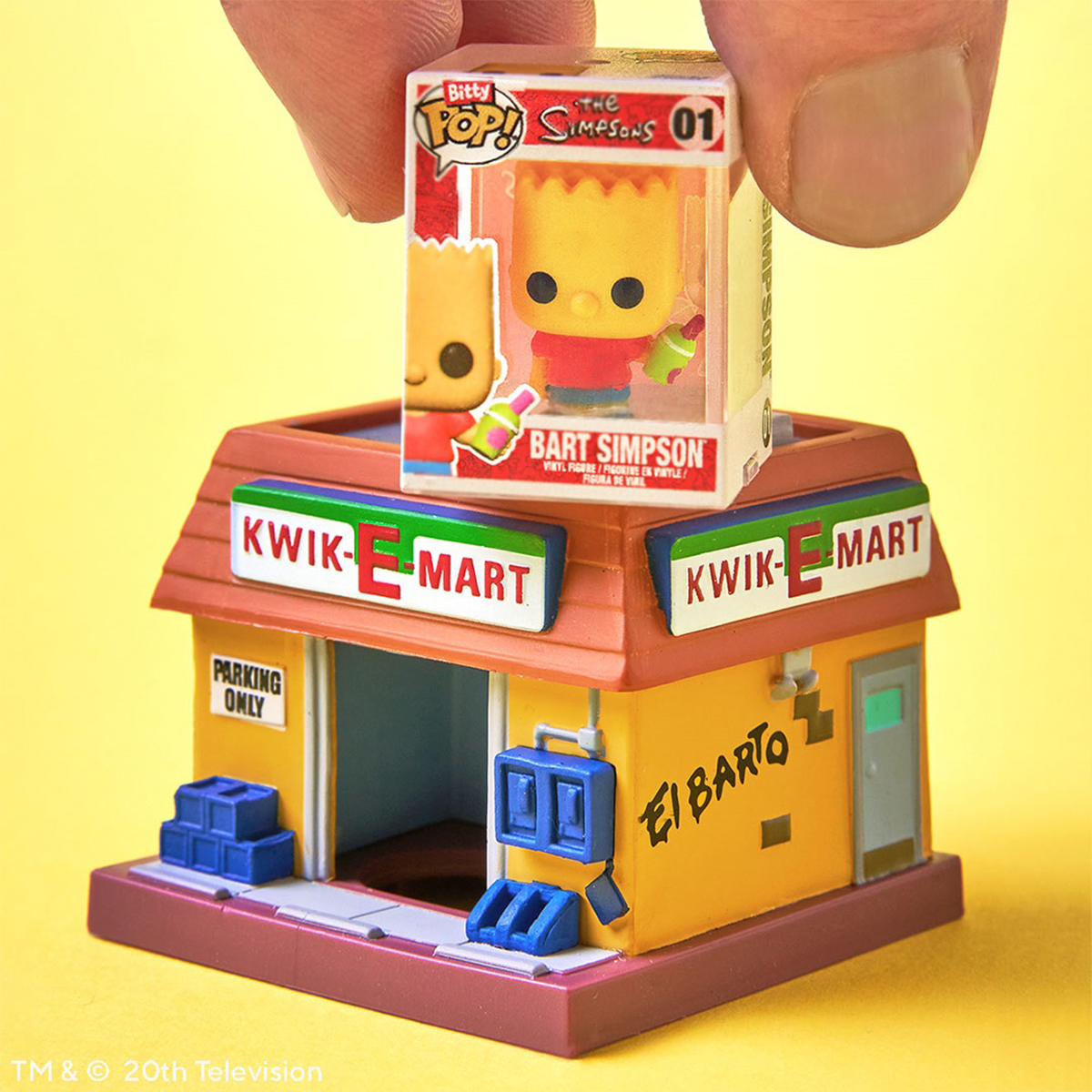Фігурка Funko Bitty Pop Town — Барт Сімпсон і Квікі-Март (Bart Simpson and Kwik-E-Mart) — 1.9 см — превʼю 5