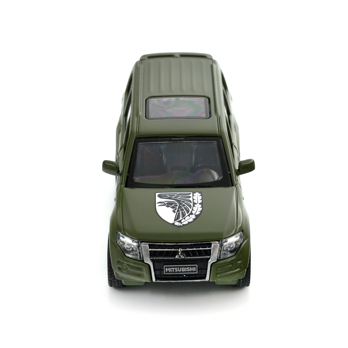 Колекційна автомодель TechnoDrive Mitsubishi Pajero 93 ОМБр Шеврони Героїв 1:42 — превʼю 15