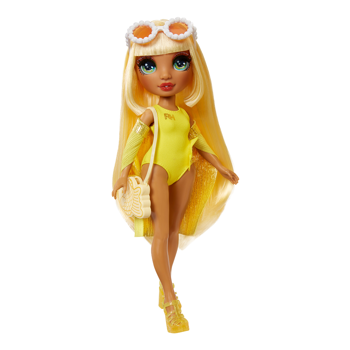 Лялька Rainbow High серії Swim & Style – Санні (з акс.) — превʼю 3