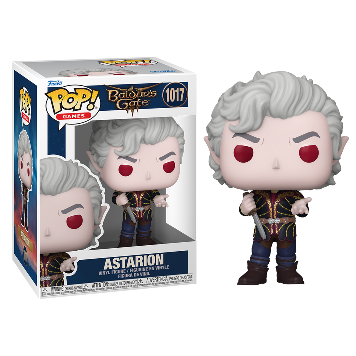 Колекційна ігрова фігурка Funko POP - Astarion - Baldurs Gate - Персонаж — превʼю 3