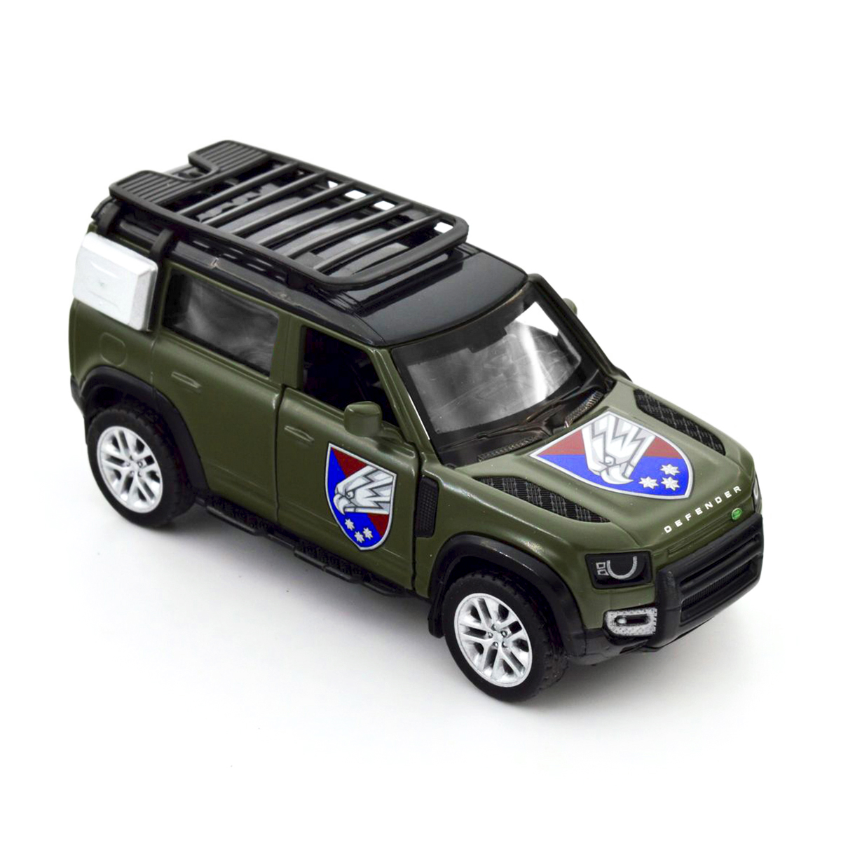 Колекційна модель Land Rover Defender 110 25 ОПДБр Techno Drive 1:43 металева — превʼю 14