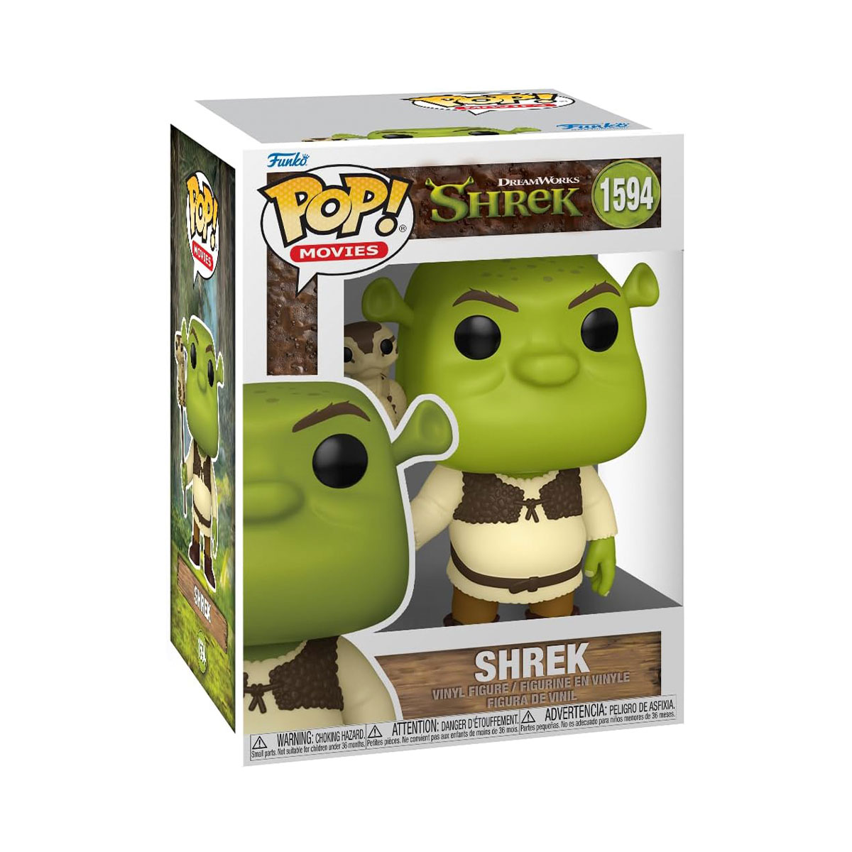 Колекційна фігурка Funko POP Shrek - Шрек мультфільми персонаж Зелений — превʼю 1