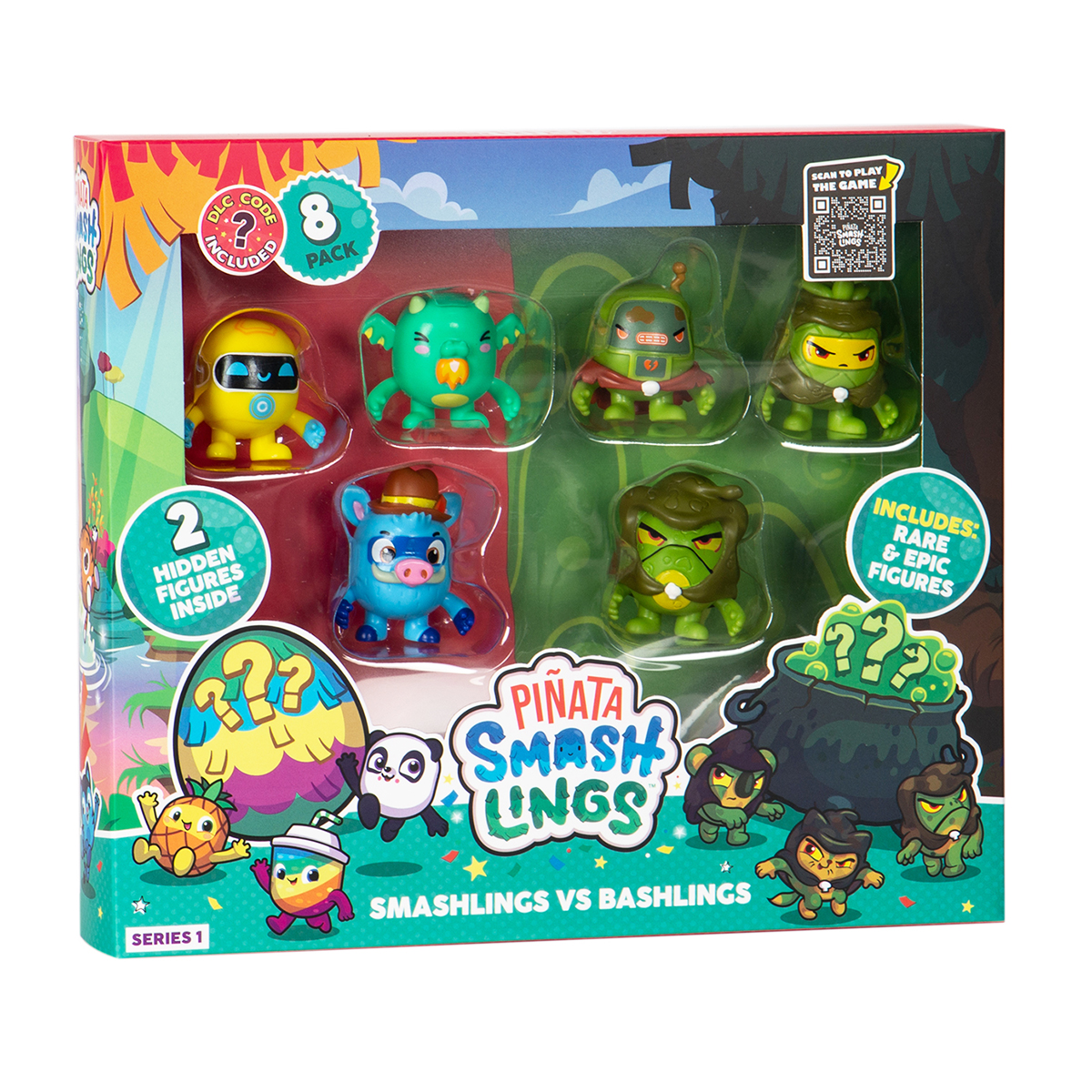 Набір фігурок Pinata Smashlings 8 шт 3 5 см — превʼю 1
