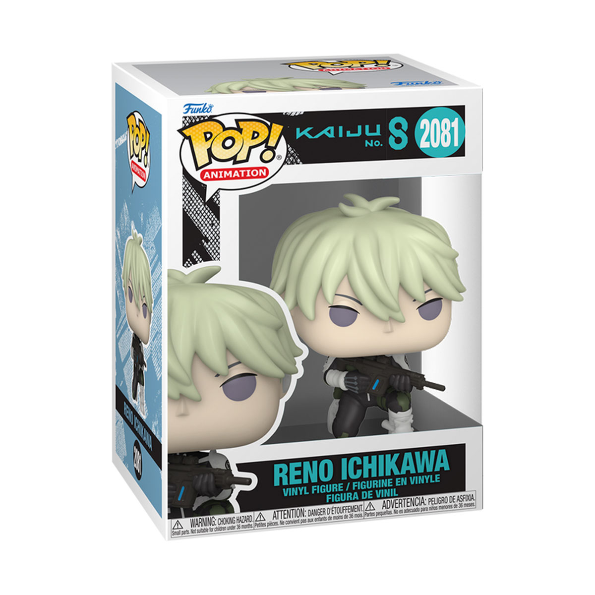 Колекційна фігурка Funko POP - Рено Ічікава - Reno Ichikawa Кайдзю № 8 Аніме — превʼю 1
