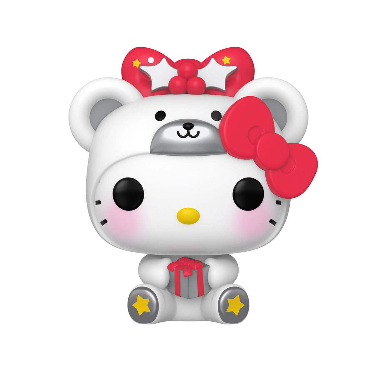 Колекційна ігрова фігурка Funko Pop - Hello Kitty у костюмі ведмедя Багатоколірна