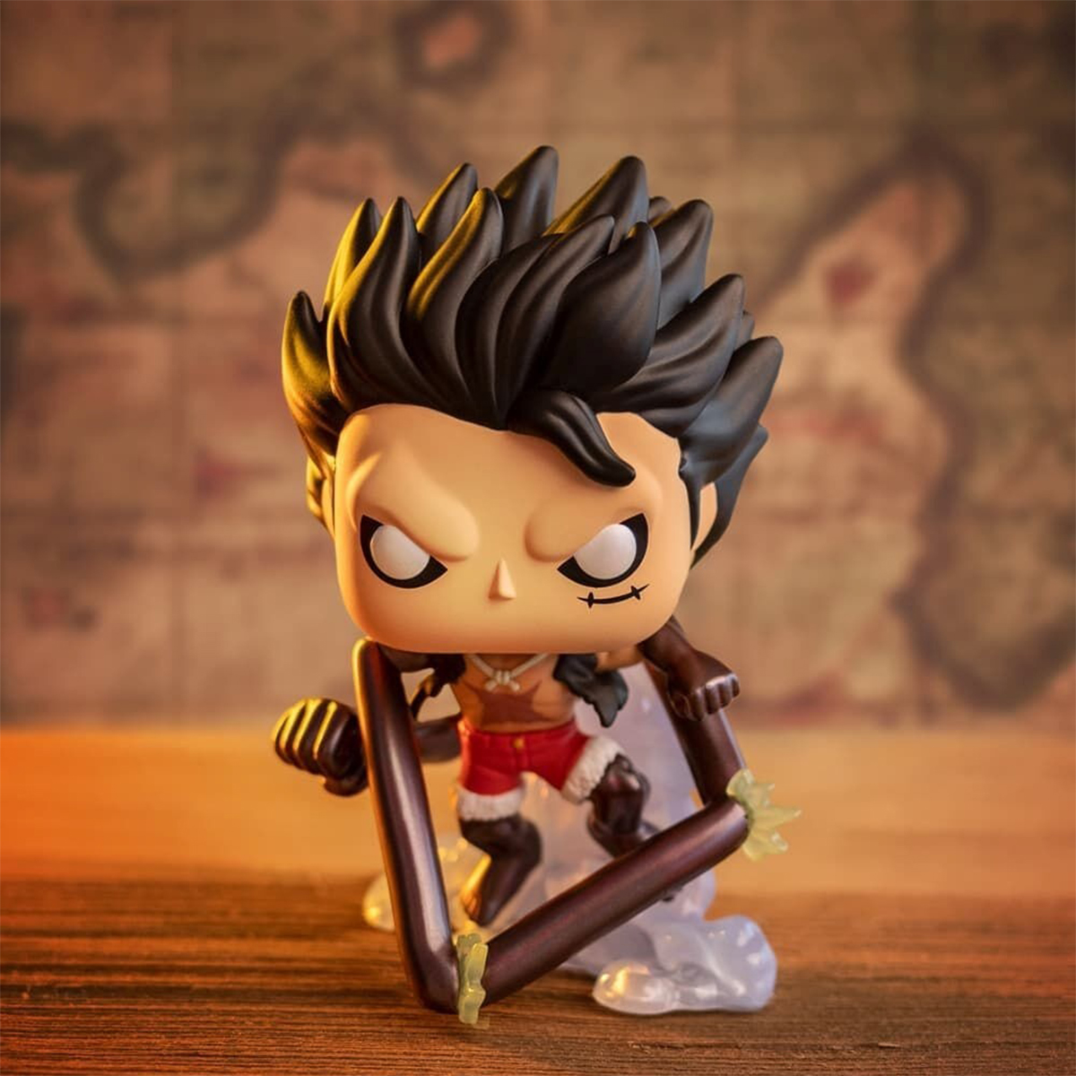 Колекційна фігурка аніме герой Funko POP - Luffy One Piece Багатоколірна — превʼю 3