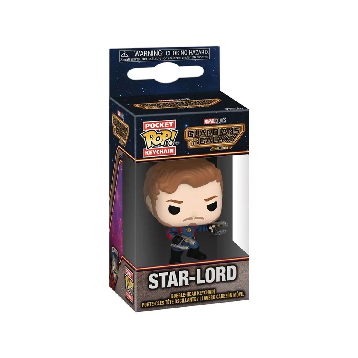 Колекційна ігрова фігурка на кліпсі Funko Pop Guardians of the Galaxy-Star Lord — превʼю 1