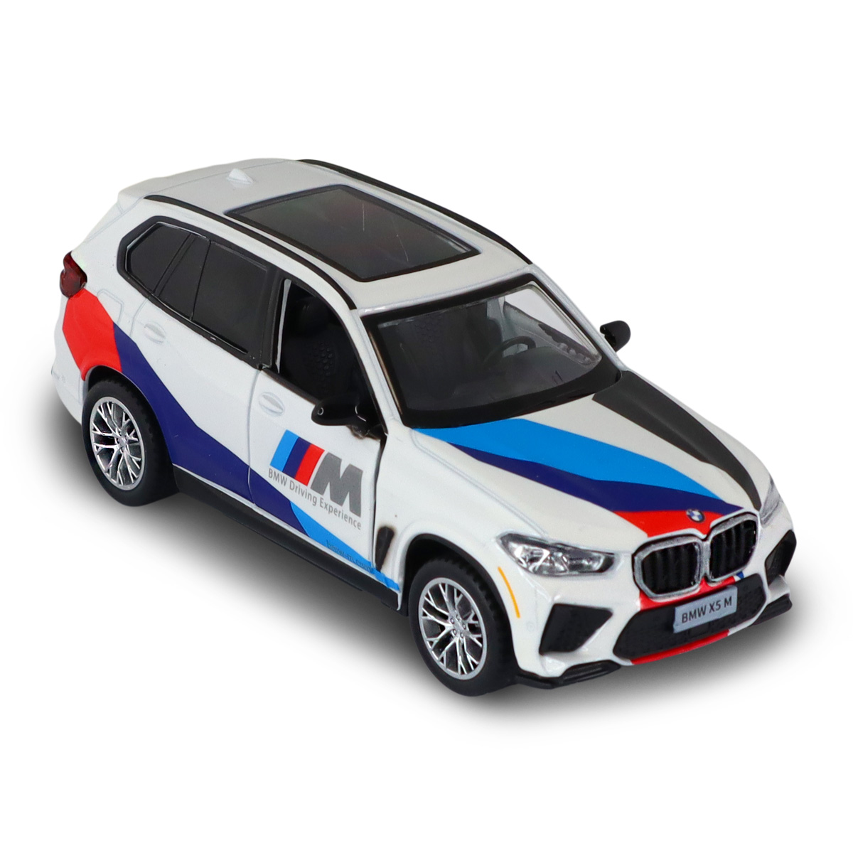 Автомодель BMW X5 M Techno Drive металева 1:43 Біла — превʼю 13