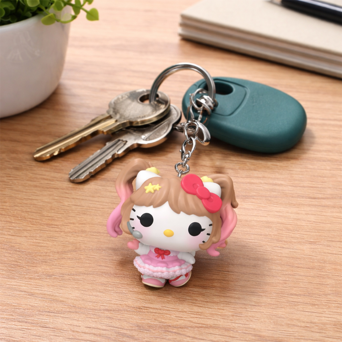 Ігрова фігурка на кліпсі Funko POP Hello Kitty - Hello Kitty K-Pop Багатоколірна — превʼю 3