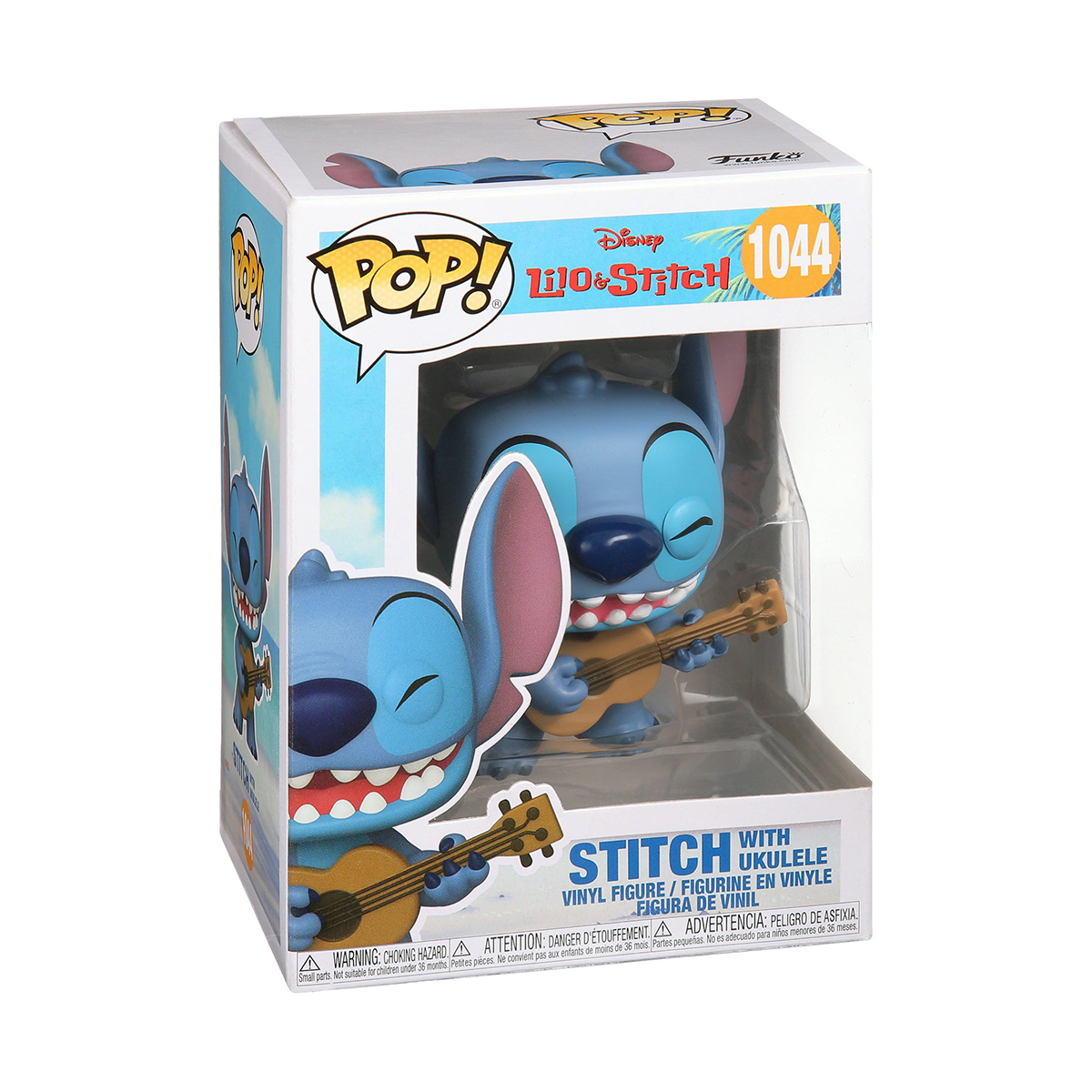 Колекційна ігрова фігурка Stitch - Стіч Funko POP Lilo and Stitch Музика — превʼю 1