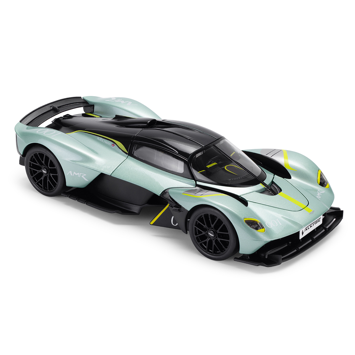 Автомодель Aston Martin Valkyrie Techno Drive 1:18 металева Зелена — превʼю 9