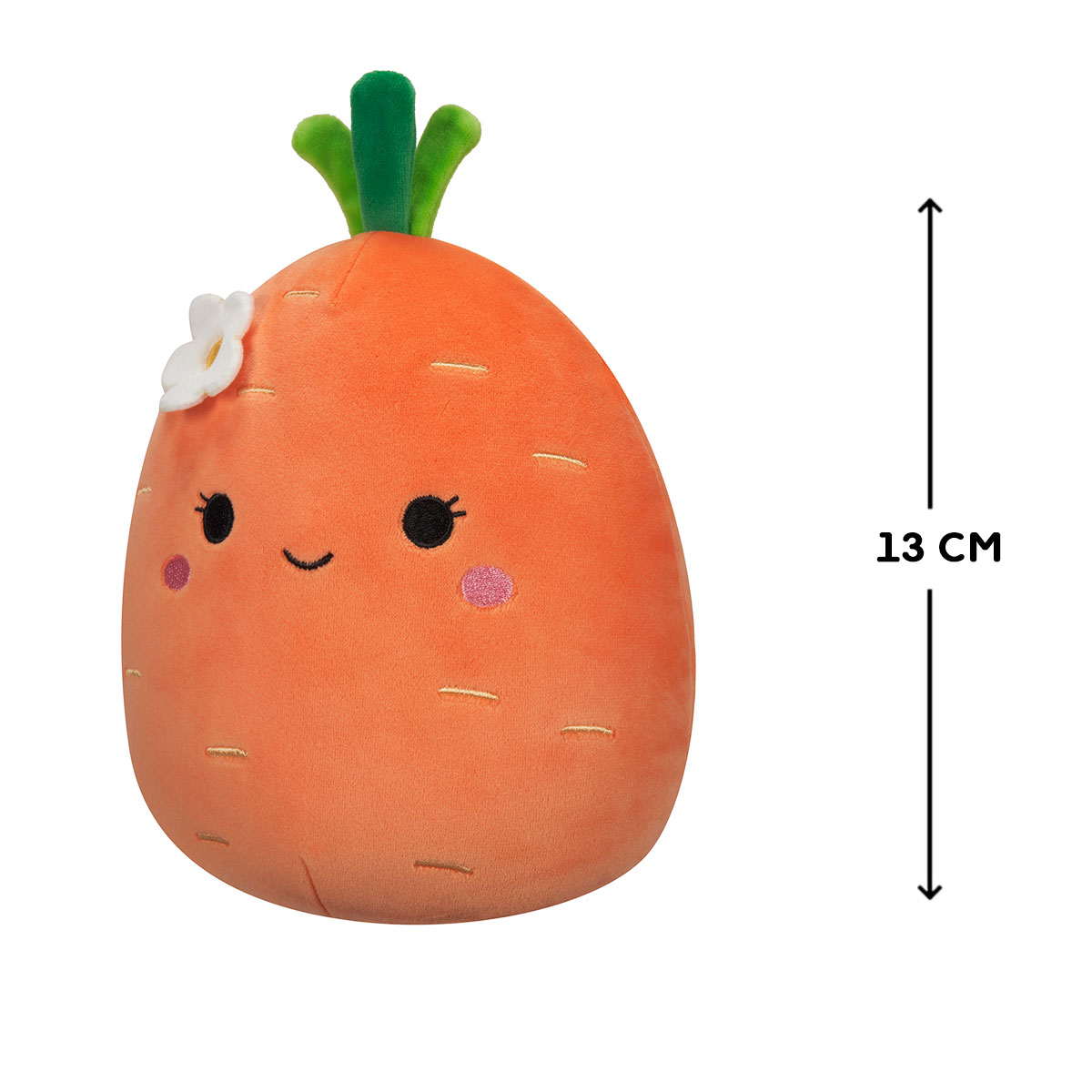 М'яка іграшка Squishmallows – Морквинка Кароліна (Carina) – 13 см — превʼю 2