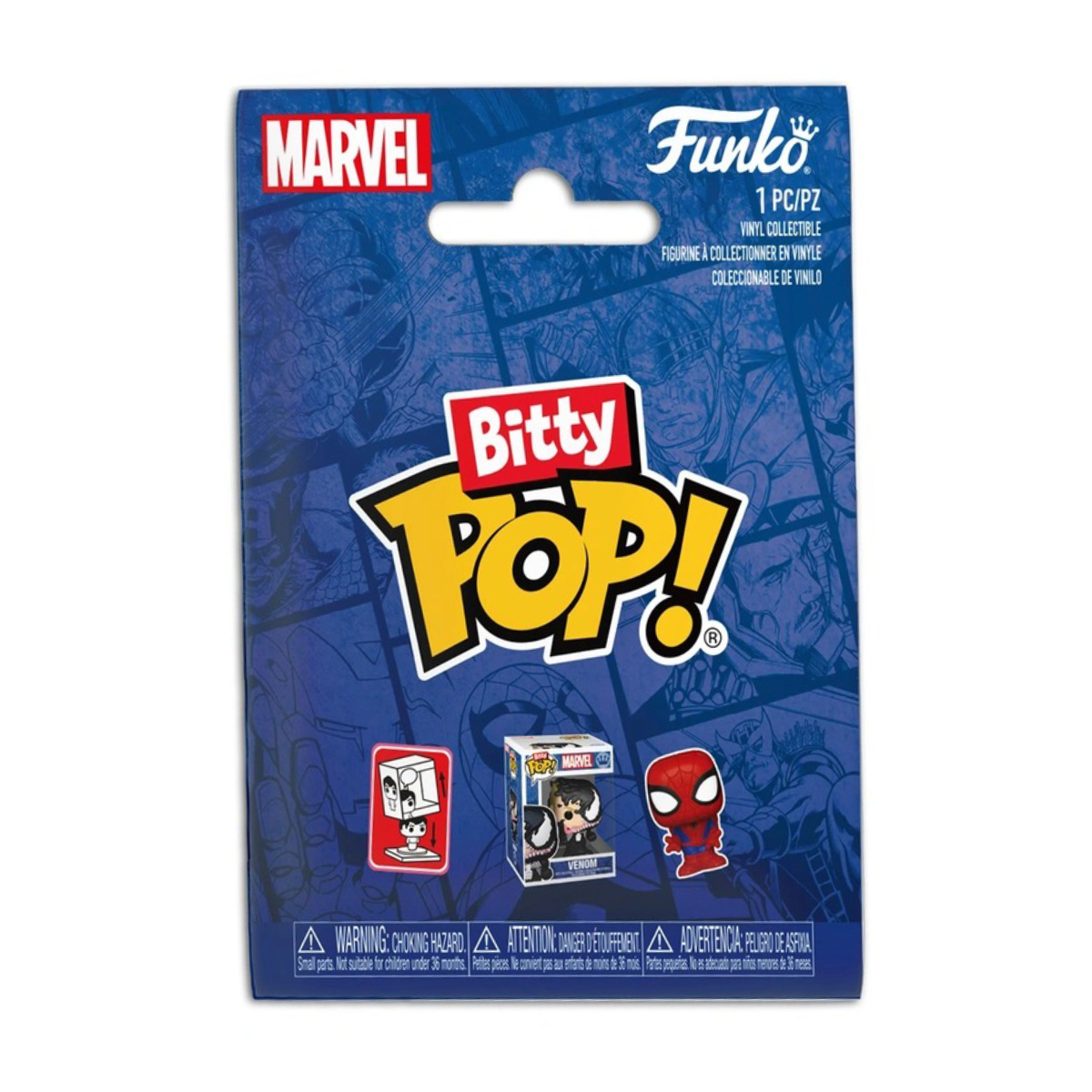 Фігурка Funko Bitty Pop — Людина-Павук (Spider-Man) — 2,3 см в асортименті — превʼю 1
