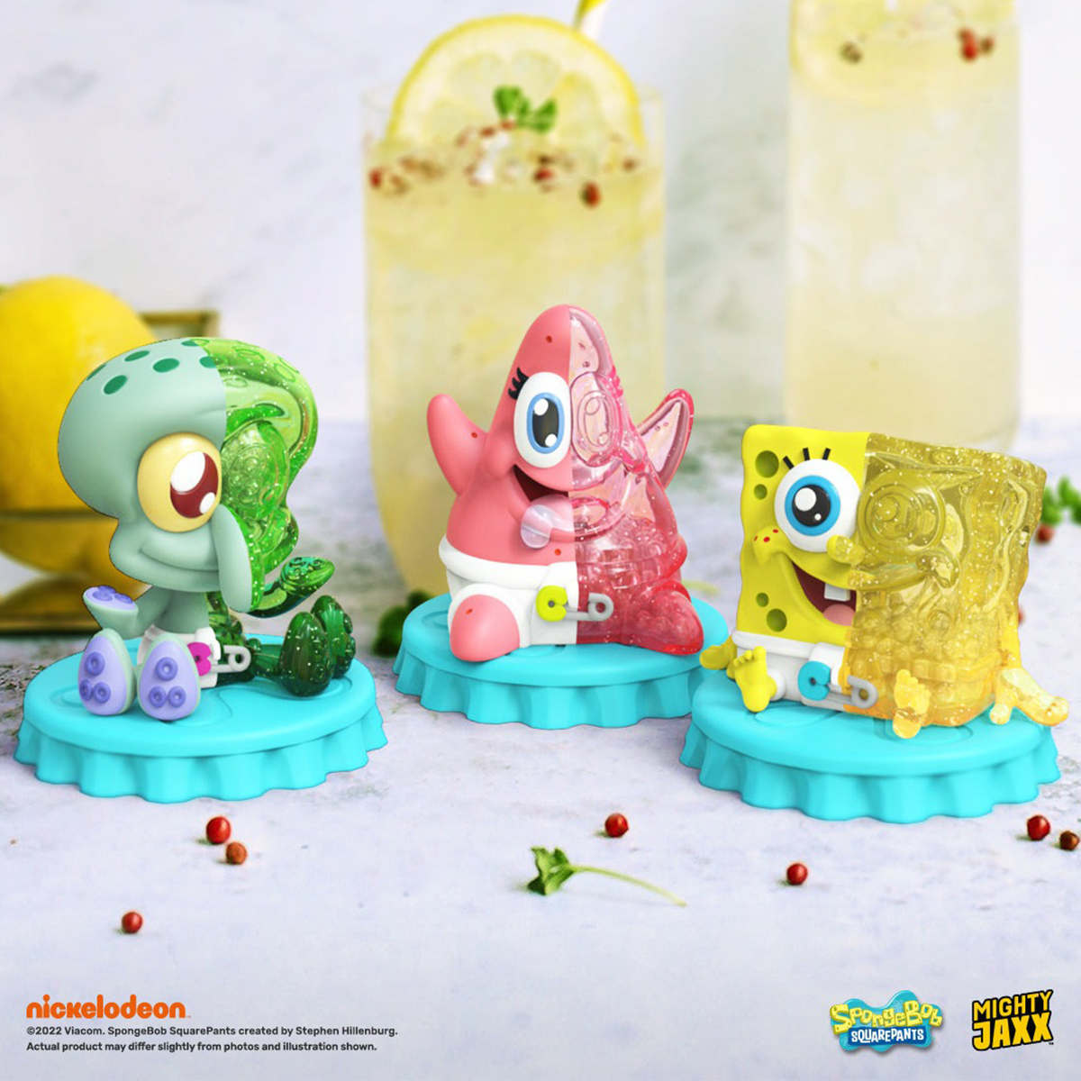 Колекційна фігурка Mighty Jaxx Kandy Soda Edition Губка Боб 10 см — превʼю 8