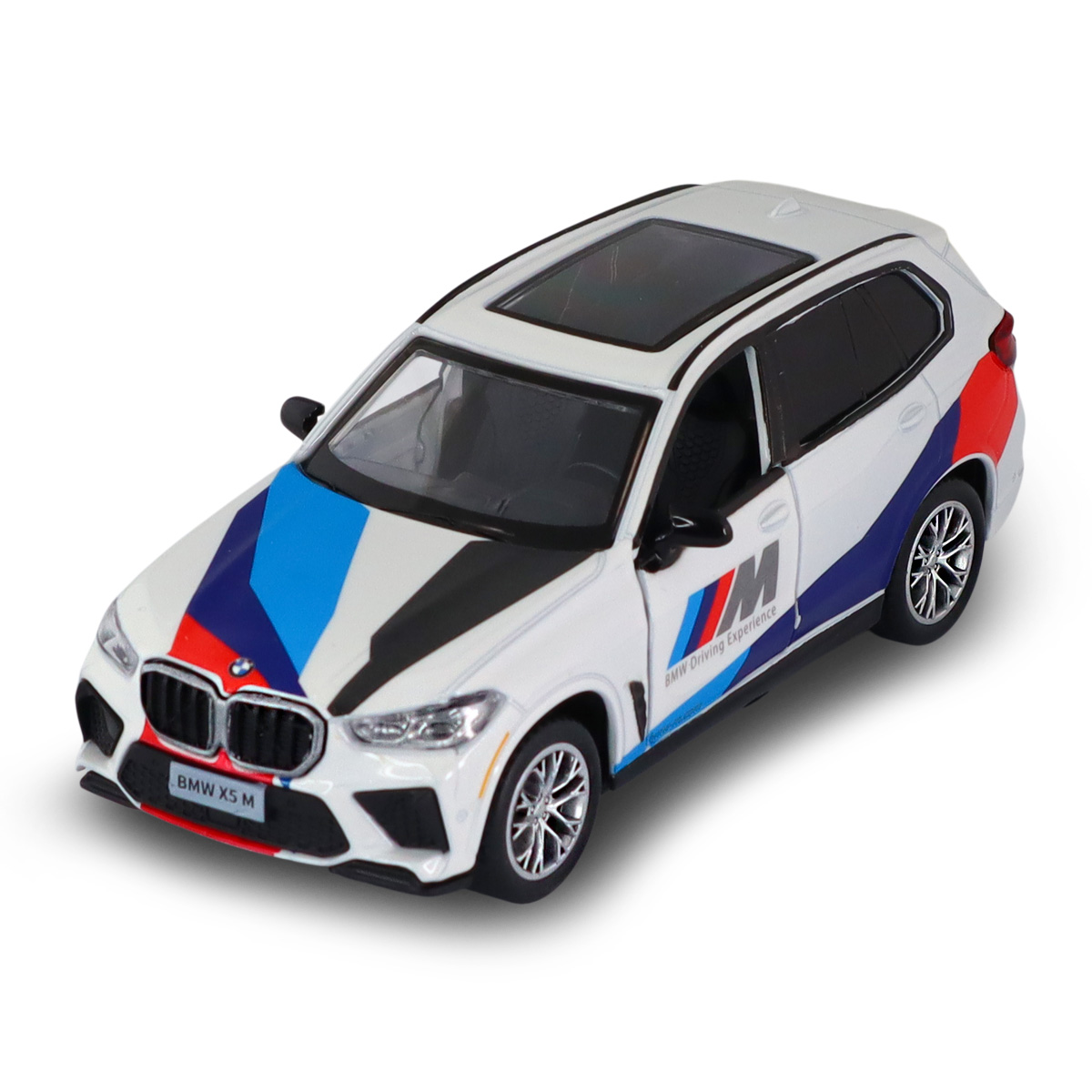 Автомодель BMW X5 M Techno Drive металева 1:43 Біла — превʼю 1