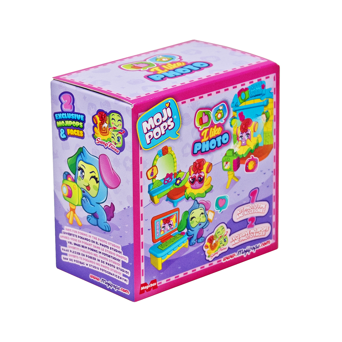 Ігровий набір Фотостудія серії Box I Like Moji Pops з двома фігурками — превʼю 2