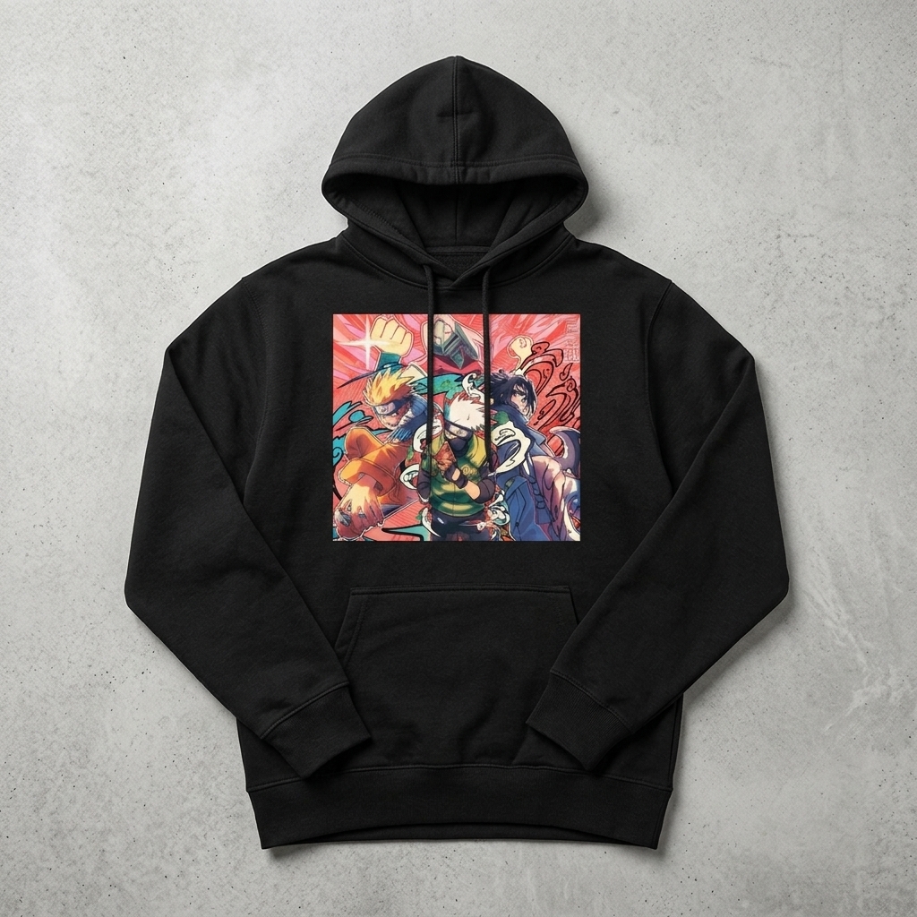 Худі Наруто (Naruto) XS чорна (28449)