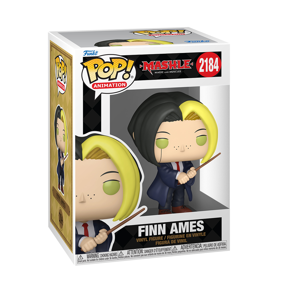 Колекційна ігрова фігурка Funko POP - Mashle Magic and Muscles Finn Ames — превʼю 1