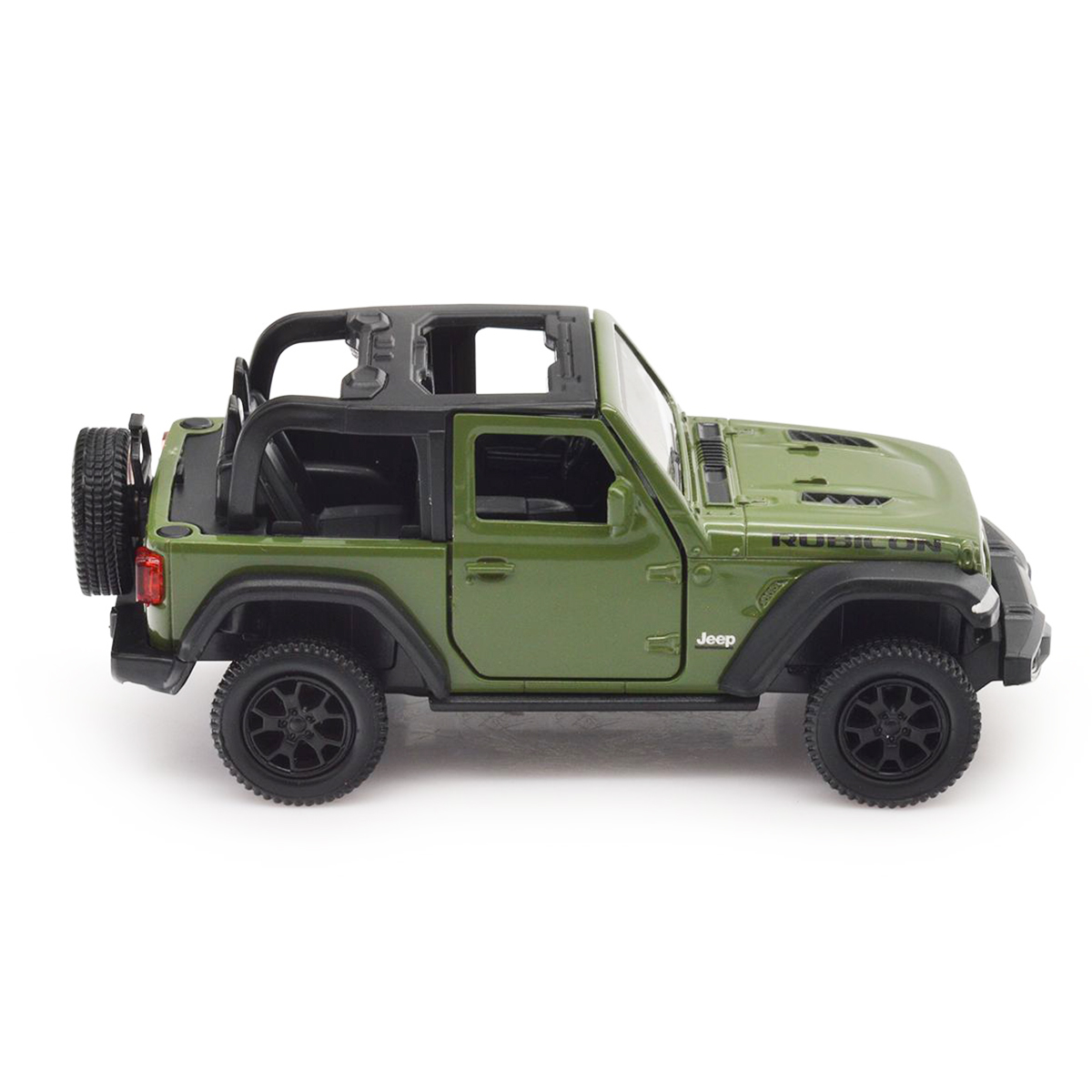 Автомодель Jeep Wrangler Rubicon 2021 Techno Drive 1:32 металева Зелена — превʼю 7