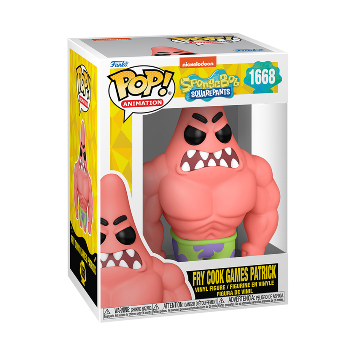 Ігрова вінілова фігурка Funko POP Спортивний Патрік SpongeBob SquarePants