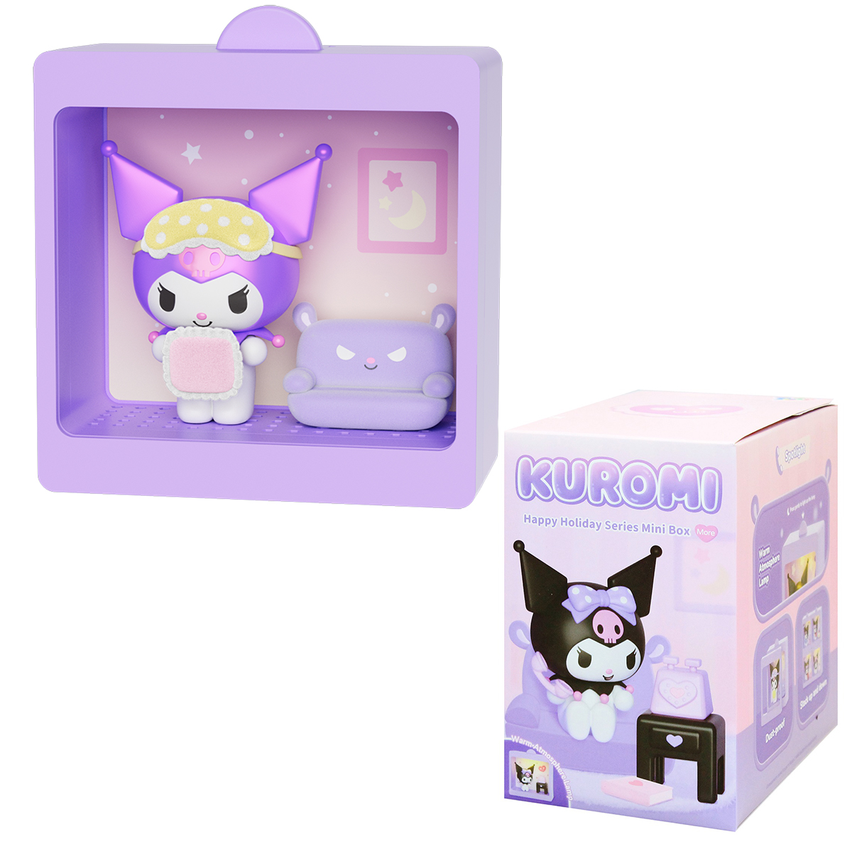 Фігурка-сюрприз Sanrio Pop Top — Куромі Kuromi — 6 см — Святковий настрій — превʼю 1