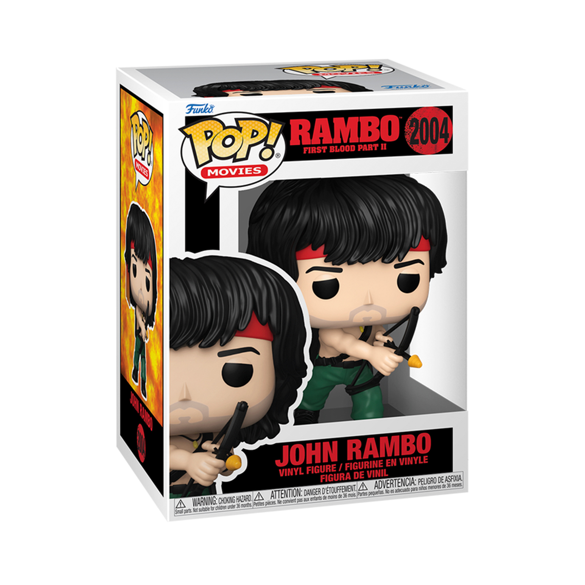 Колекційна ігрова фігурка Funko POP Rambo - John Rambo з луком Багатоколірний