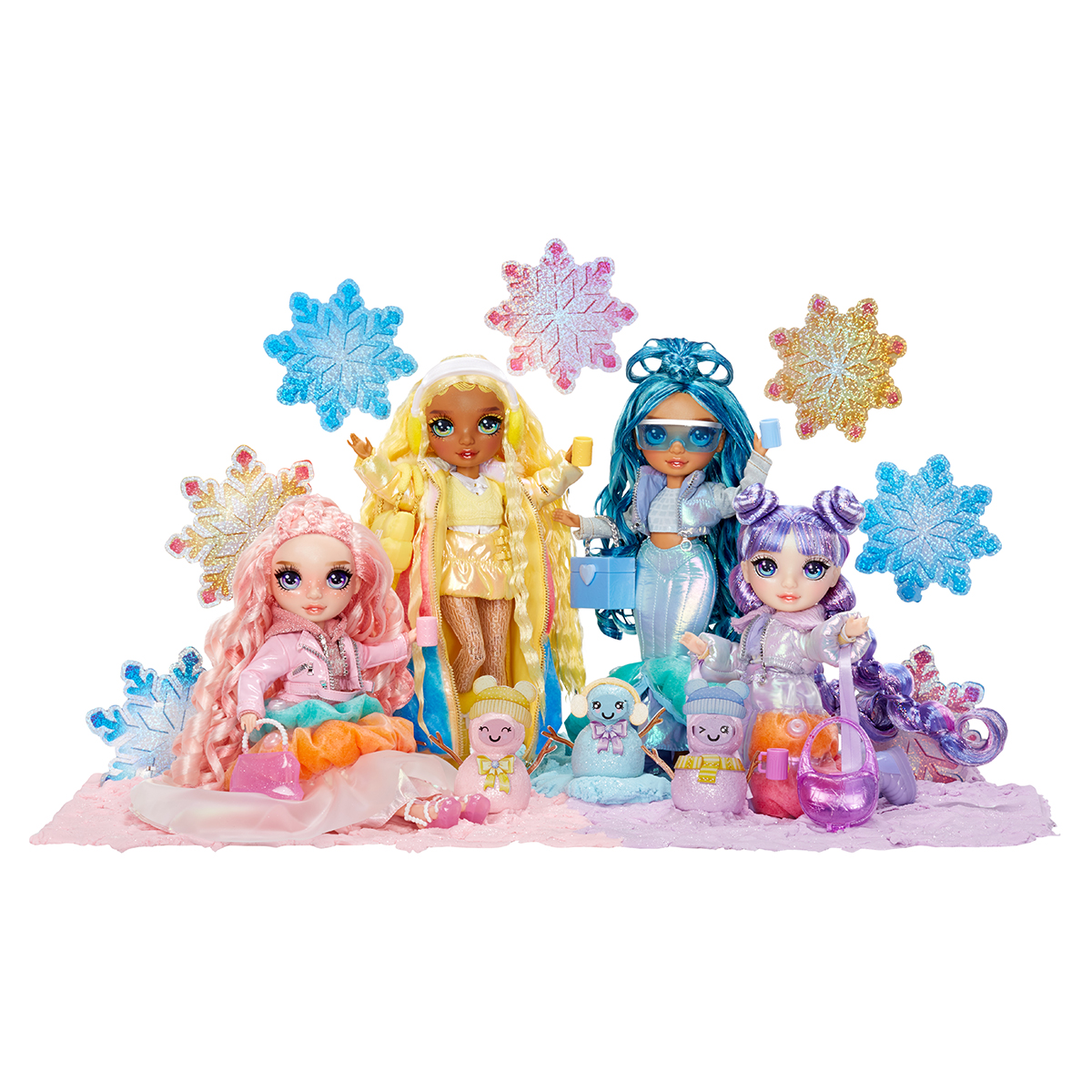 Лялька Rainbow High Winter Wonderland Скайлер 28 см з кінетичним піском — превʼю 2
