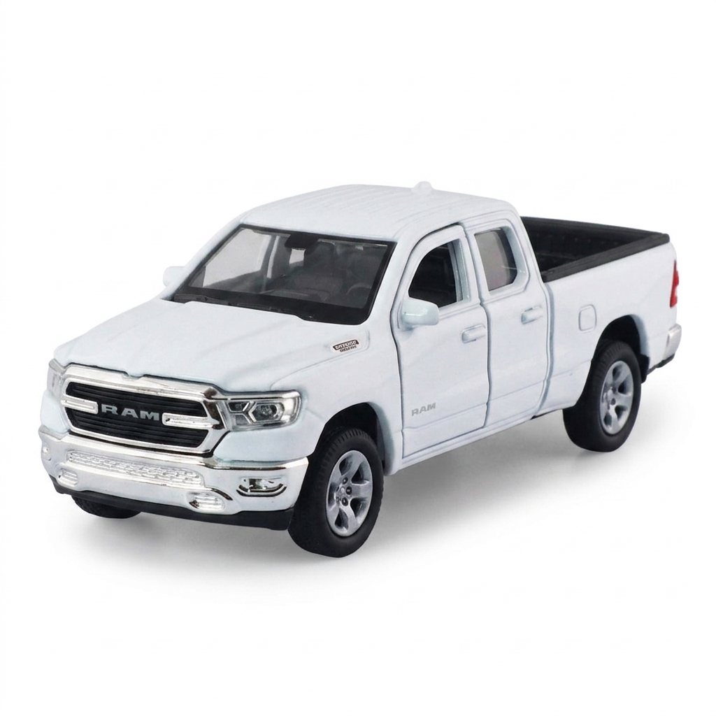 Автомодель RAM 1500 2019 Techno Drive металева 1:43 Біла