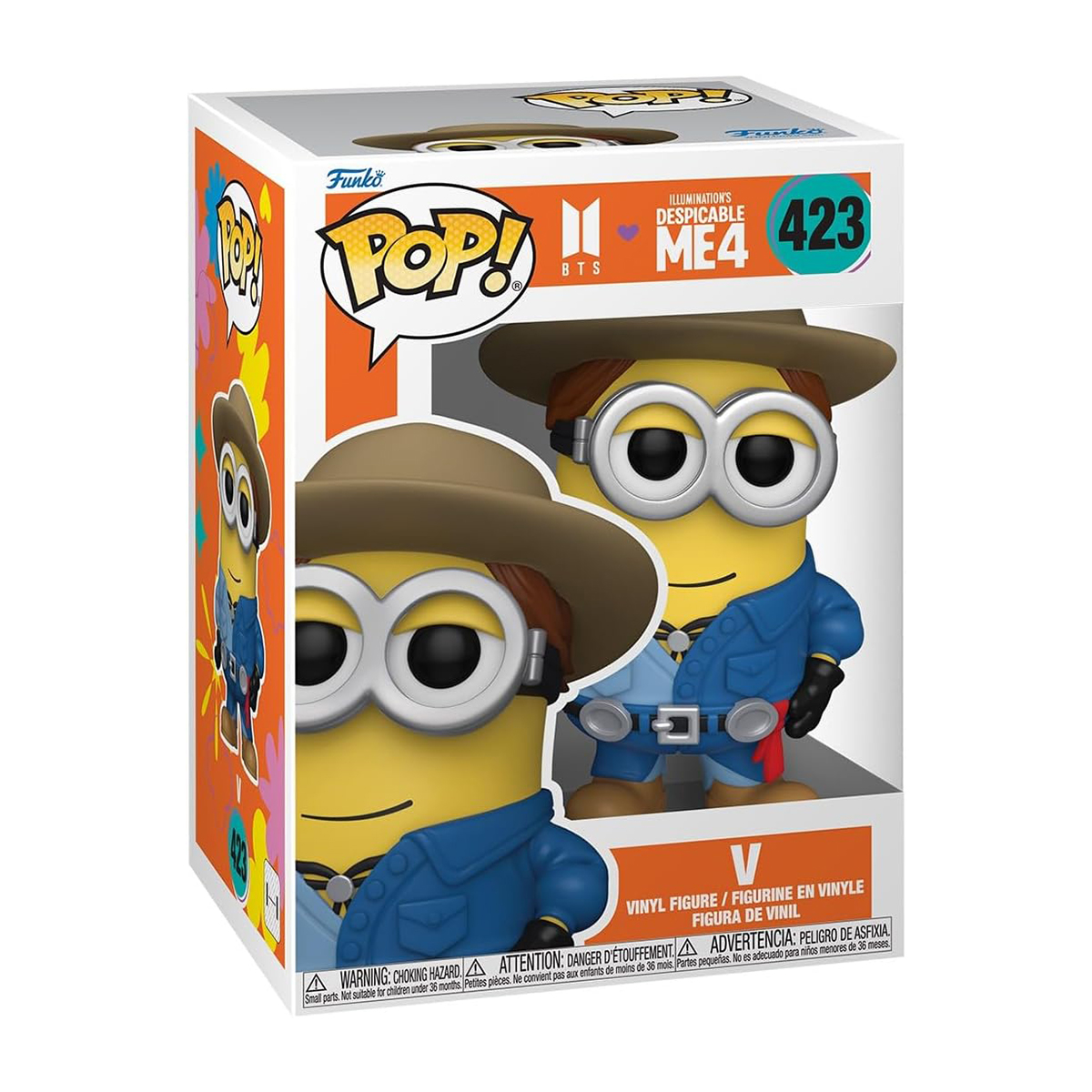 Ігрова фігурка Funko POP Minions x BTS V - Ві колекційна мультгерой Вініловий — превʼю 1