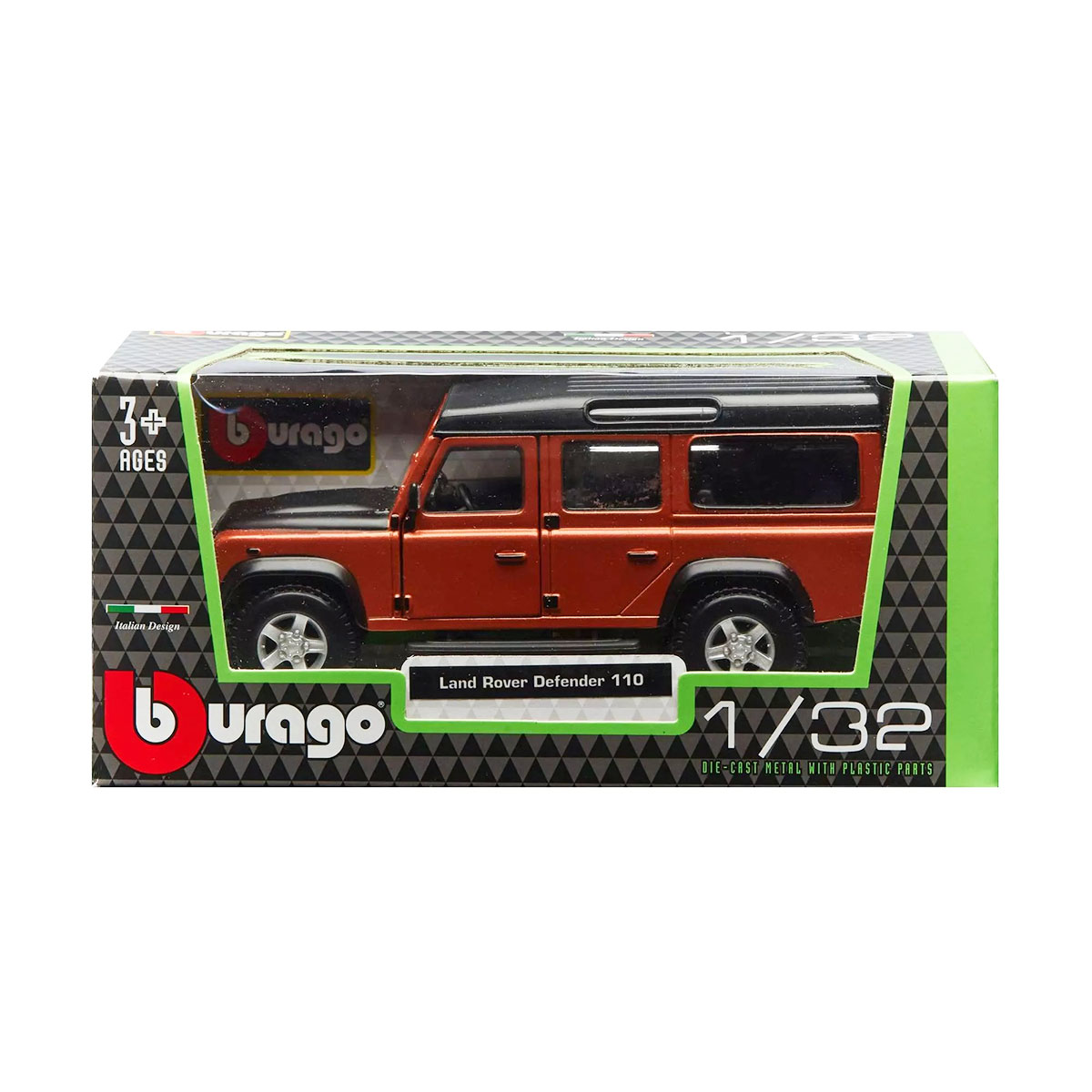 Автомодель Land Rover Defender 110 Bburago 1:32 металева — превʼю 10