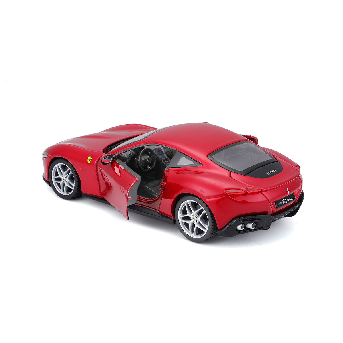 Колекційна модель Ferrari Roma Bburago 1:24 металева — превʼю 11
