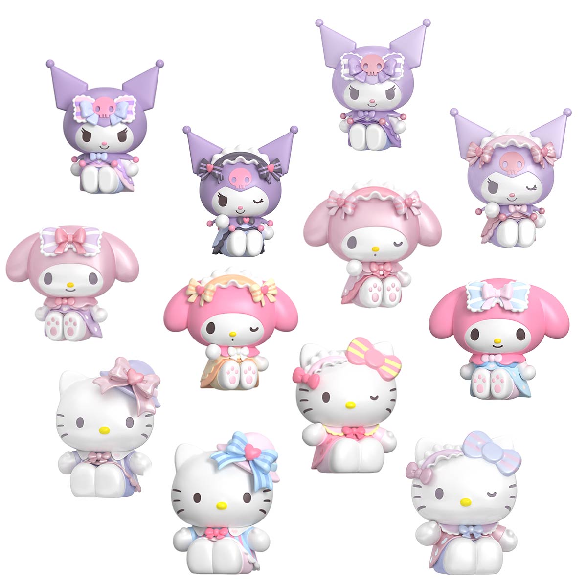 Фігурка-сюрприз Pop Top Sanrio – Елегантні панянки – Hello Kitty My Melody Kuromi — превʼю 3