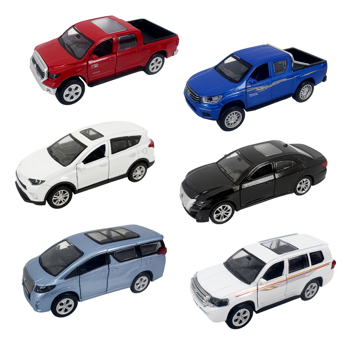 Автомодель Toyota Techno Drive металева 12 см